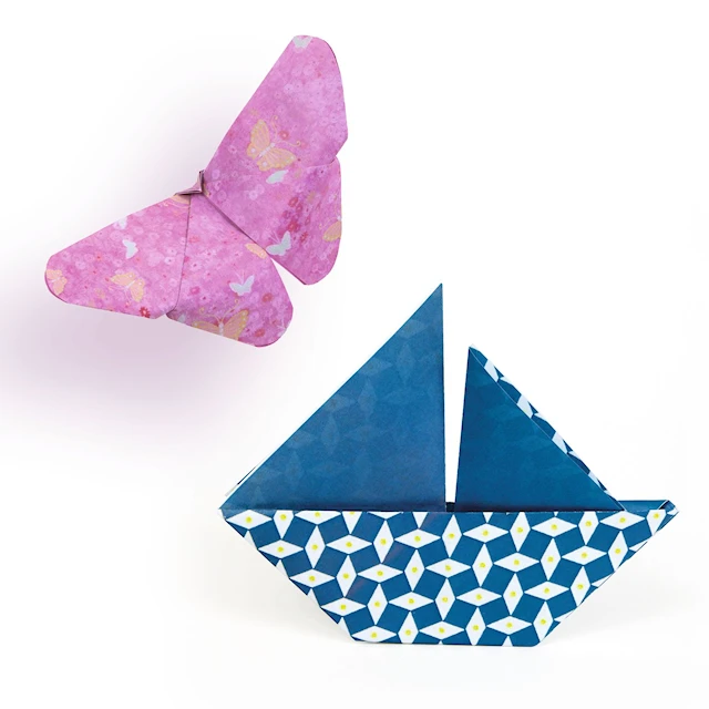 Origami Papper 100 Sidor Djeco