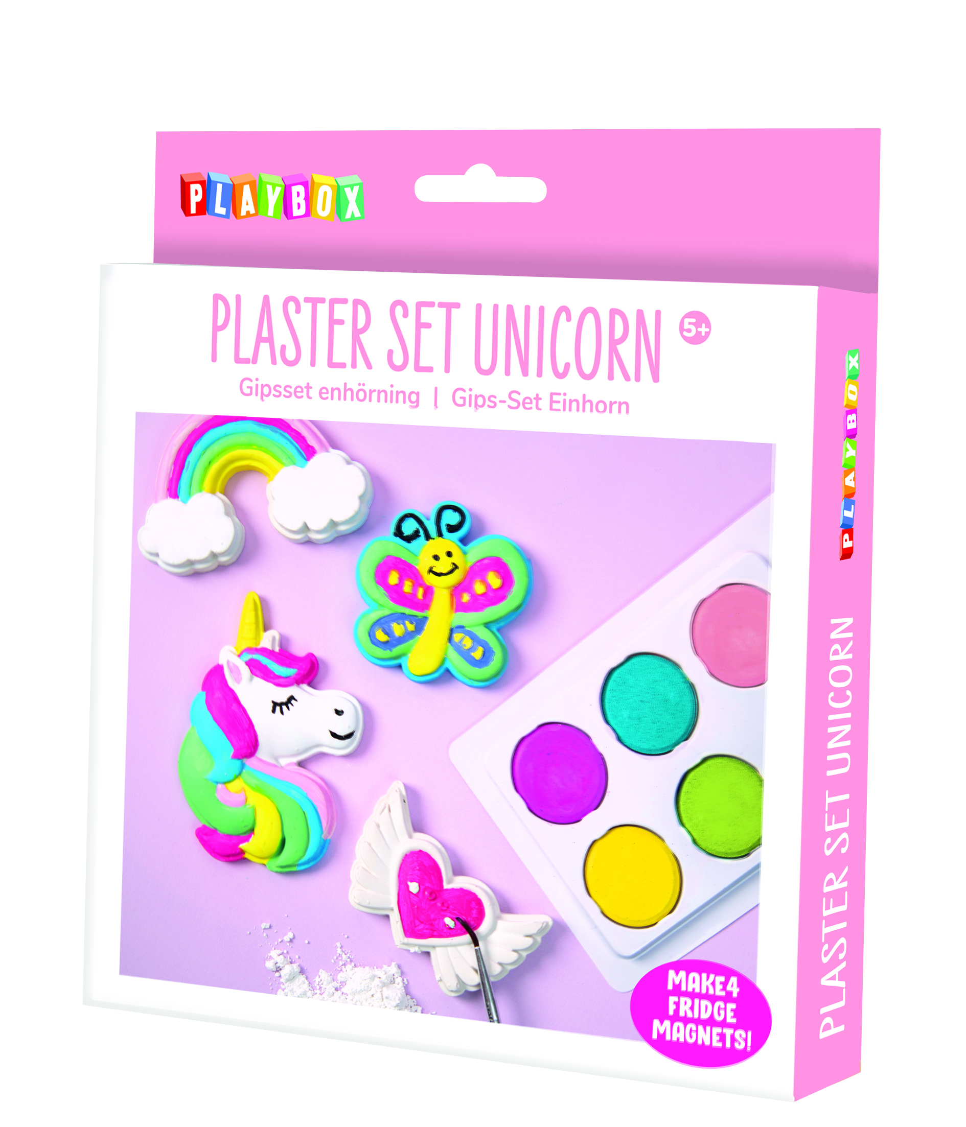 Gipsset Enhörning Playbox