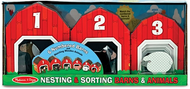 Produktbild 3 för Stapelleksak med Djur, Melissa & Doug