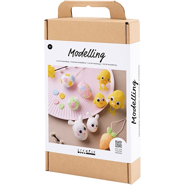 Produktbild 3 för Pysselkit Modellera Påskdekorationer Creativ Company