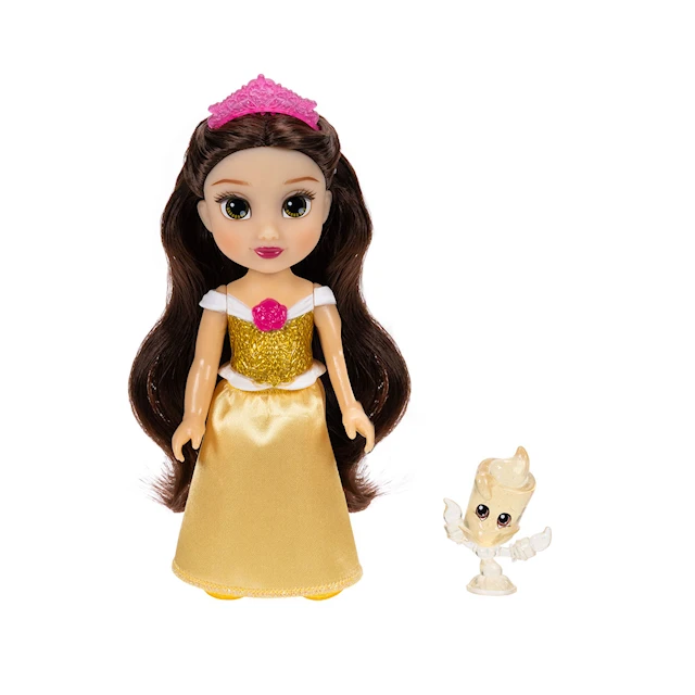 Belle-nukke 15 cm ja Lumiere Disney Princess