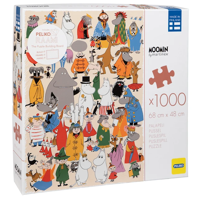 Klassträff Pussel 1000 Bitar Mumin