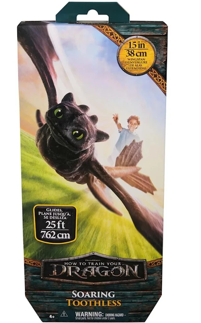 Dragons Movie Gliding Toothless