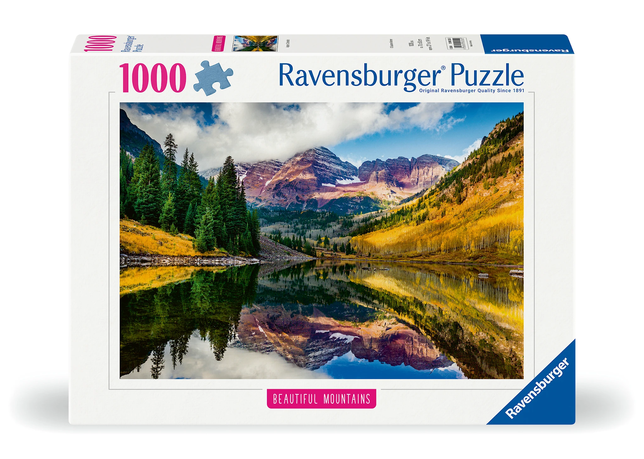 Produktbild för Pussel Aspen, Colorado 1000 bitar, Ravensburger