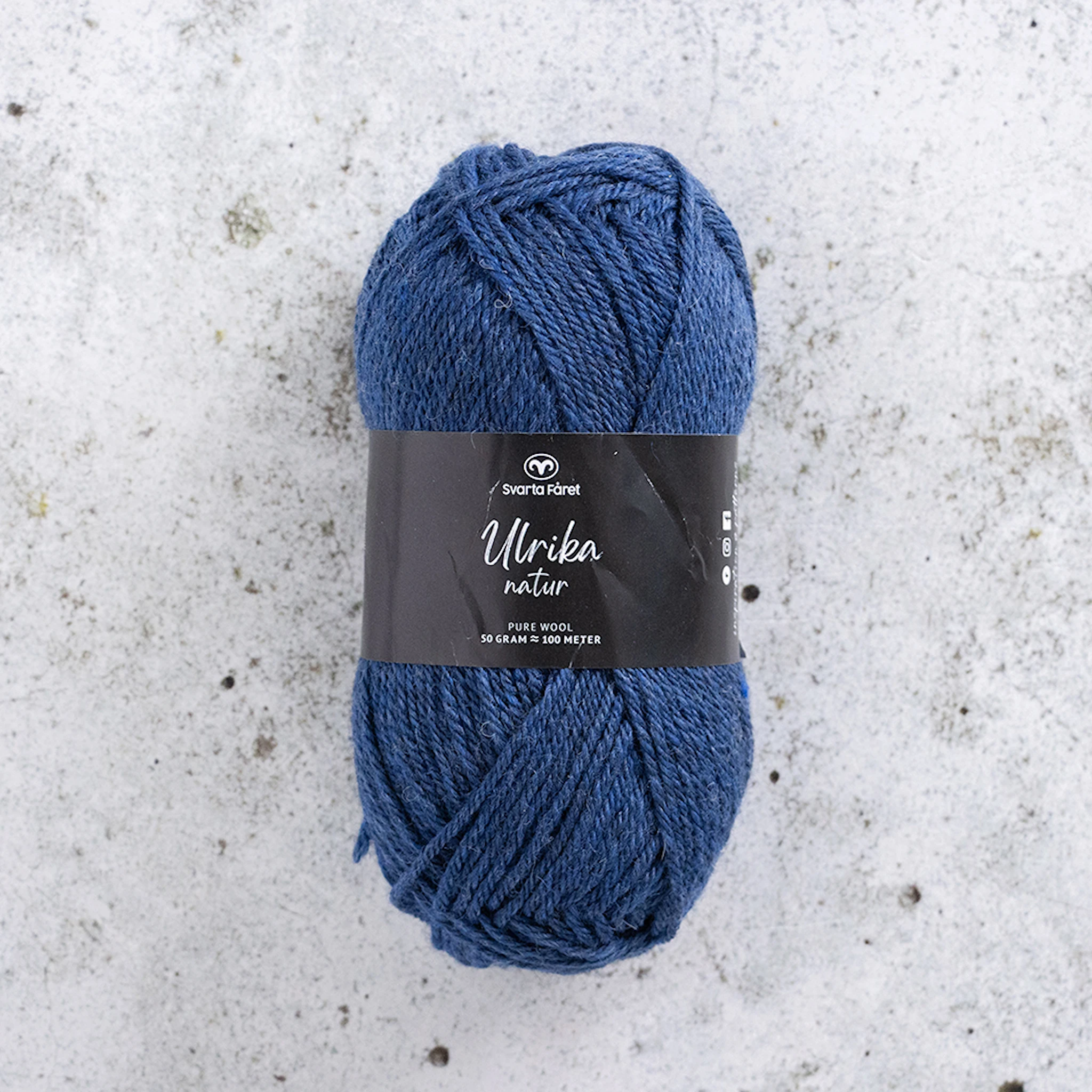 Produktbilde for Ulrika Natur Ullgarn 50 g Järbo