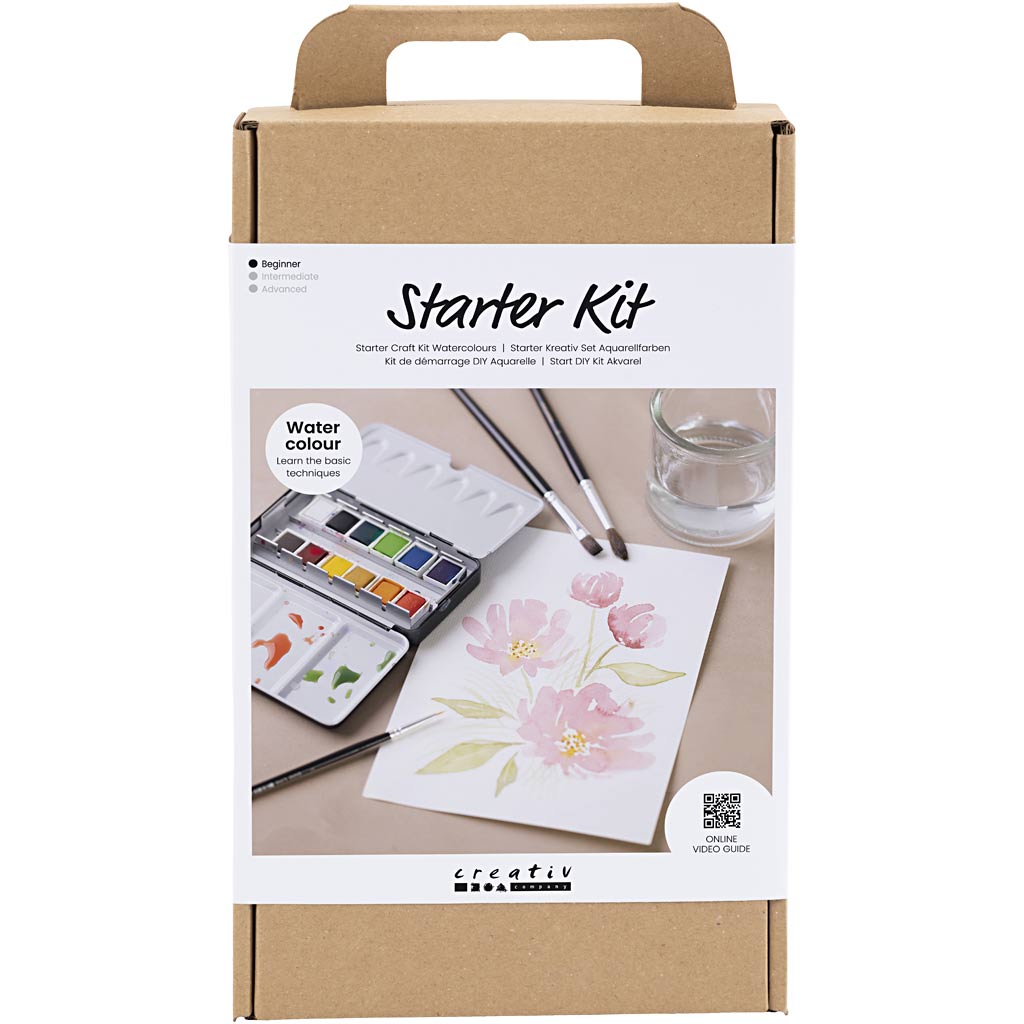 Star DIY Kit - Akvarell med Färger, Block och Penslar Creativ Company