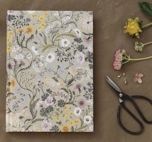 Anteckningsbok A5 Olinjerad Lost Garden Paperstyle
