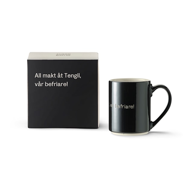 Produktbilde 1 for Kopp All makt åt Tengil Astrid Lindgren 35 cl Svart Design House Stockholm