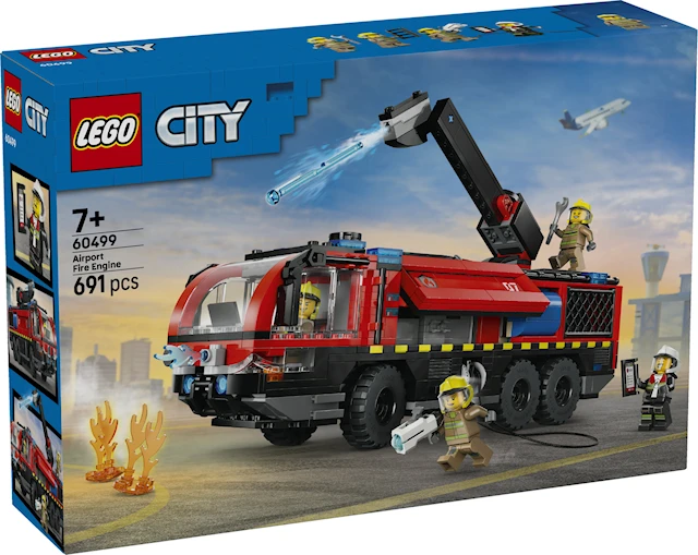 Lentokenttäpalopelastusauto LEGO City Fire (60499)