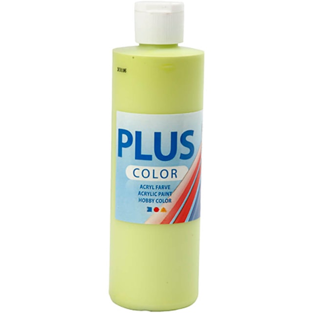 Produktbilde 1 for Plus Color hobbymaling, 250 ml, limegrønn
