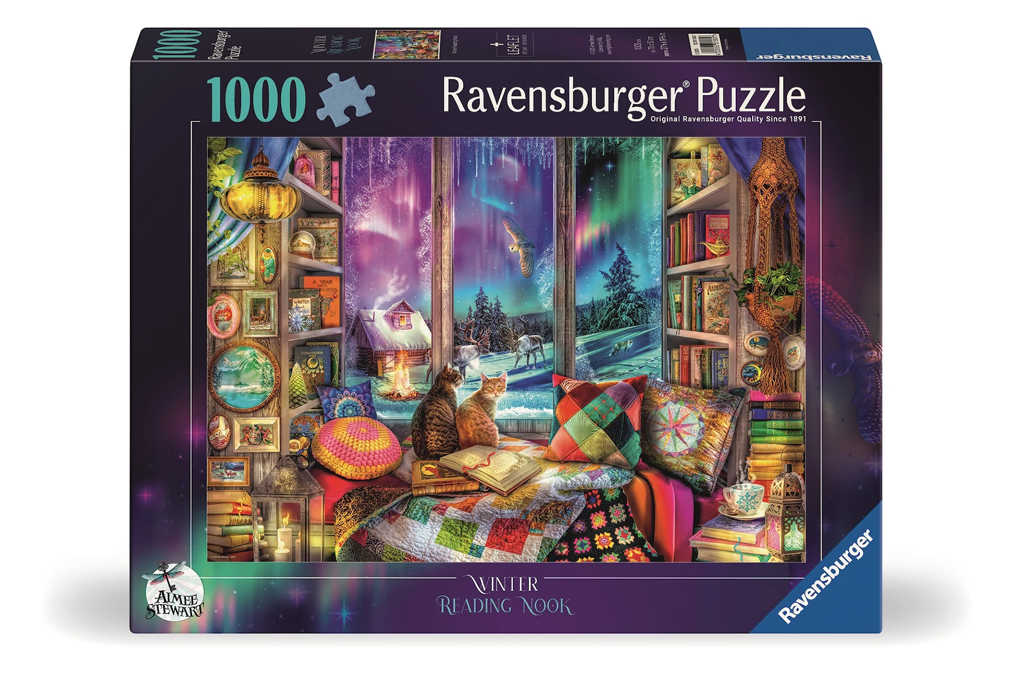 Produktbilde for Vinterens lesekrok 1000p Ravensburger