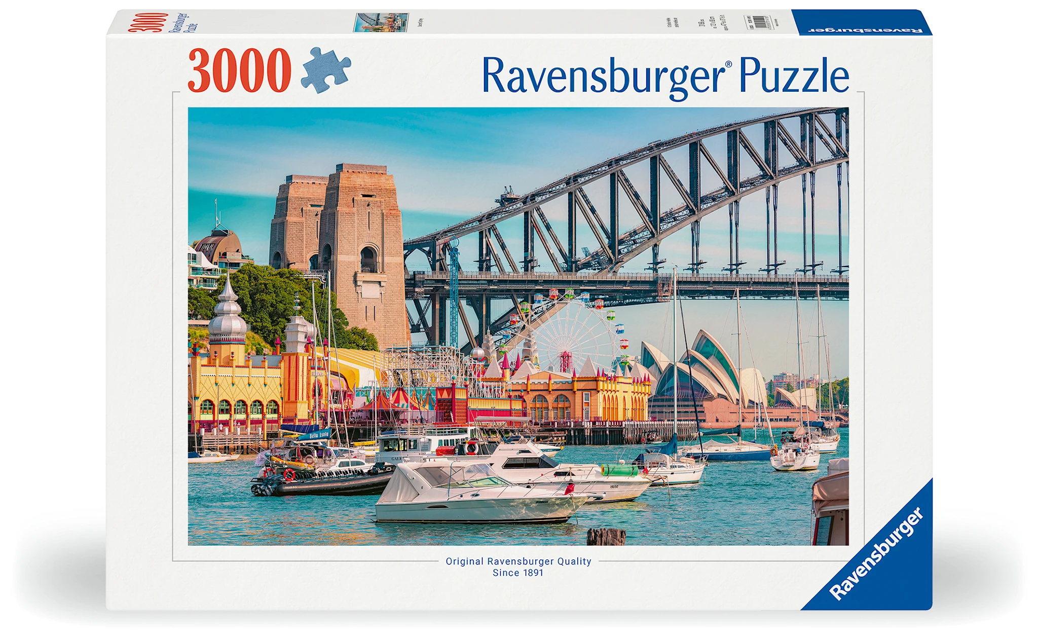 Produktbild för Secret Sydney Pussel 3000 bitar, Ravensburger