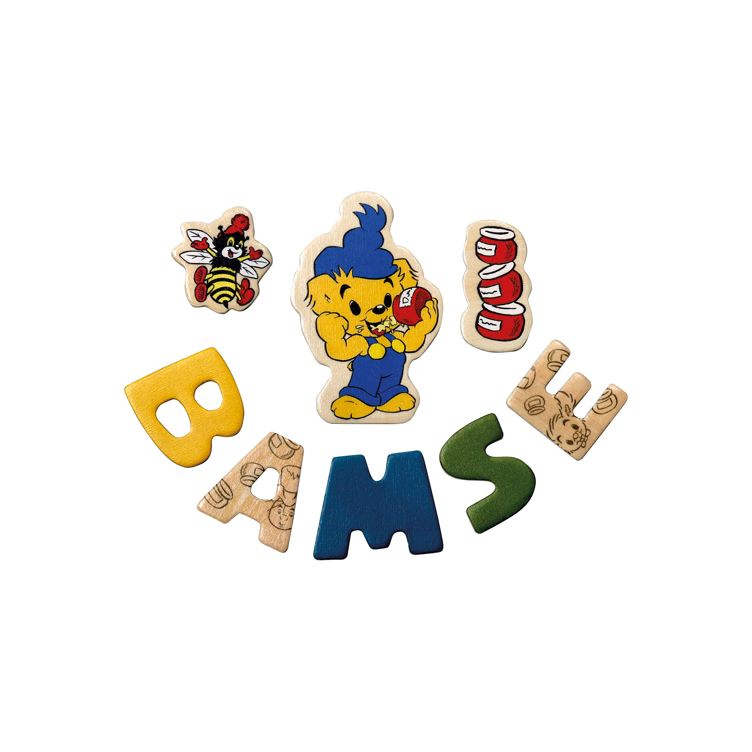 Bamse Magnetbokstäver och Figurer Micki