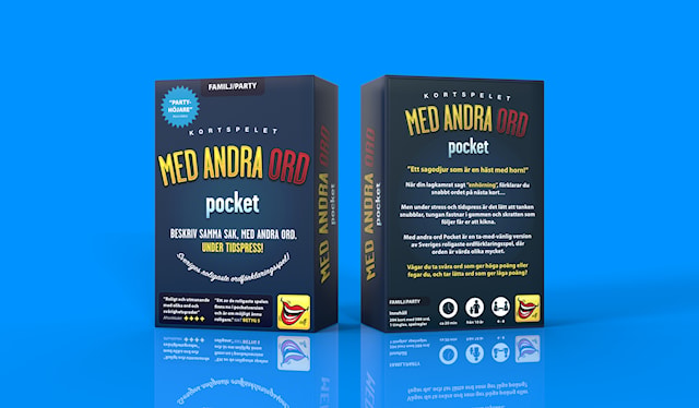 Produktbild 2 för Med andra ord Pocket, Sällskapsspel, ALF (SE)