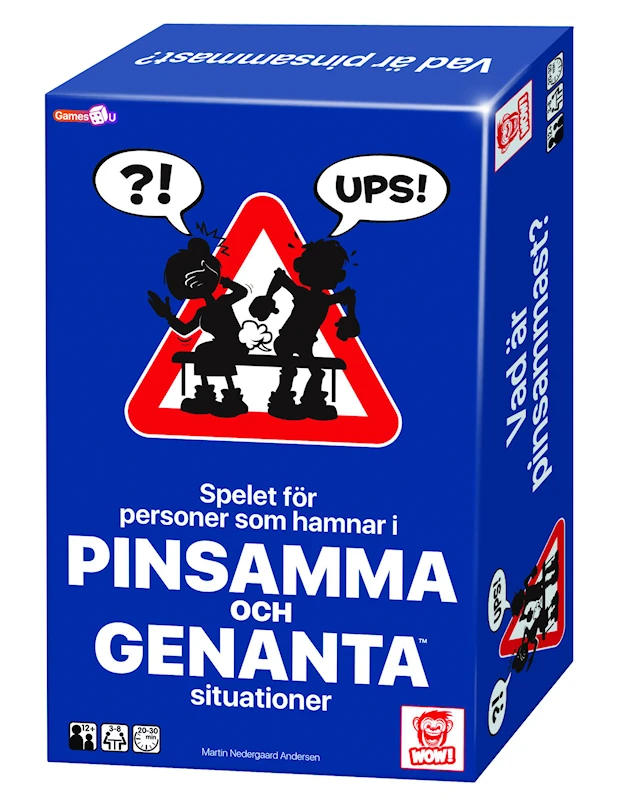 Pinsamma och genanta situationer