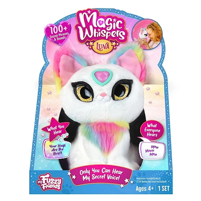 My Fuzzy Friends Magic Whispers Kitty white
