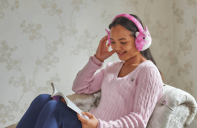 Produktbilde 3 for Squishmallows trådløse hodetelefoner med mikrofon Bluetooth Lola