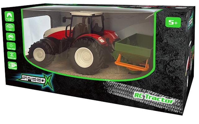 Tuotekuva 4 - Radiokäyttöinen Traktori perävaunulla RC SpeedX