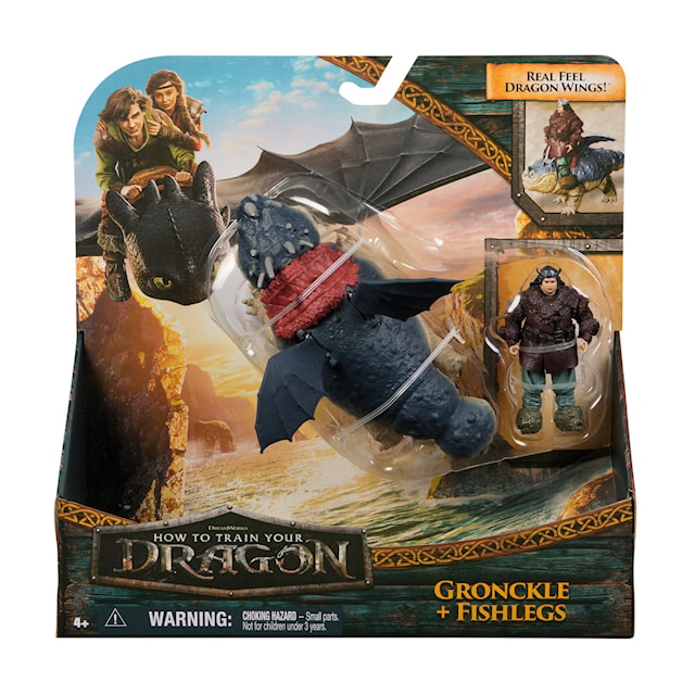 Produktbilde 5 for Dragons Movie Figurset Gronckle og Fishlegs