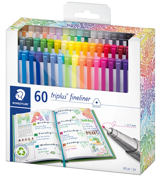 Triplus® Fineliner 60-pack Staedtler