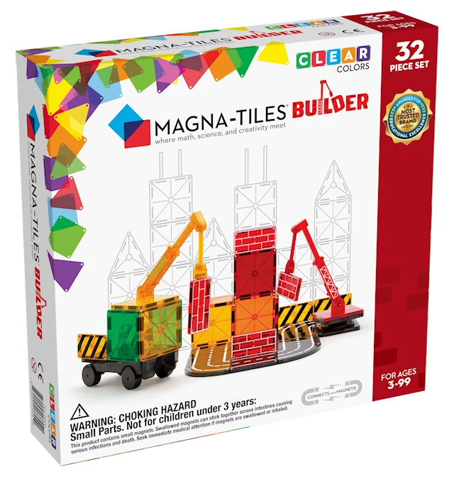 Magna-Tiles Builder 32 bitar