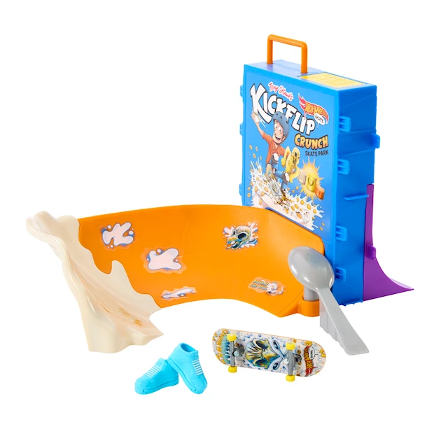 Hot Wheels Skate Cereal Skate Bowl -Leikkisetti