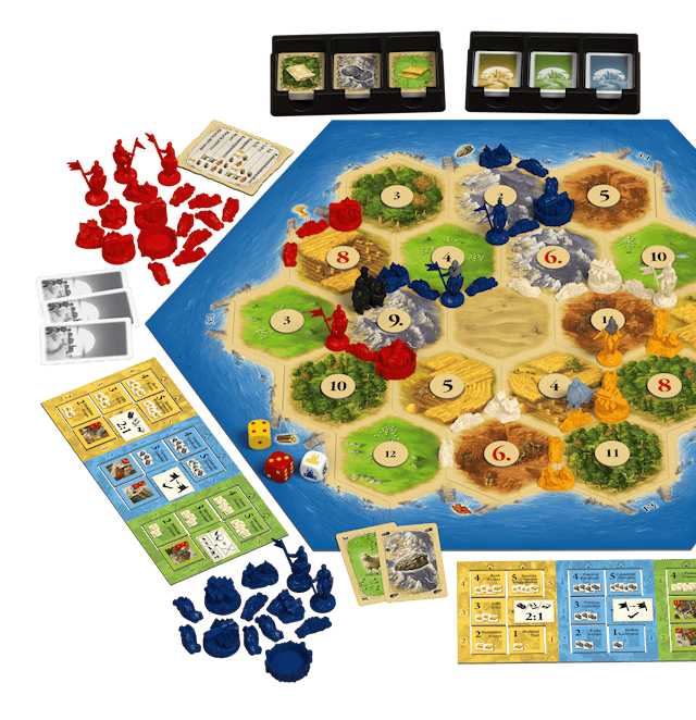 Produktbild 3 för Settlers of Catan, Sällskapsspel (SE)