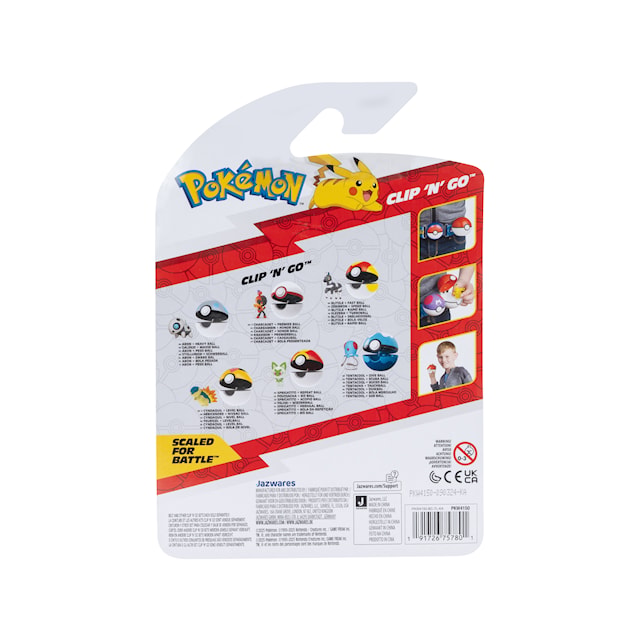 Produktbilde 6 for Clip N Go Cyndaquil med Level Ball Pokémon
