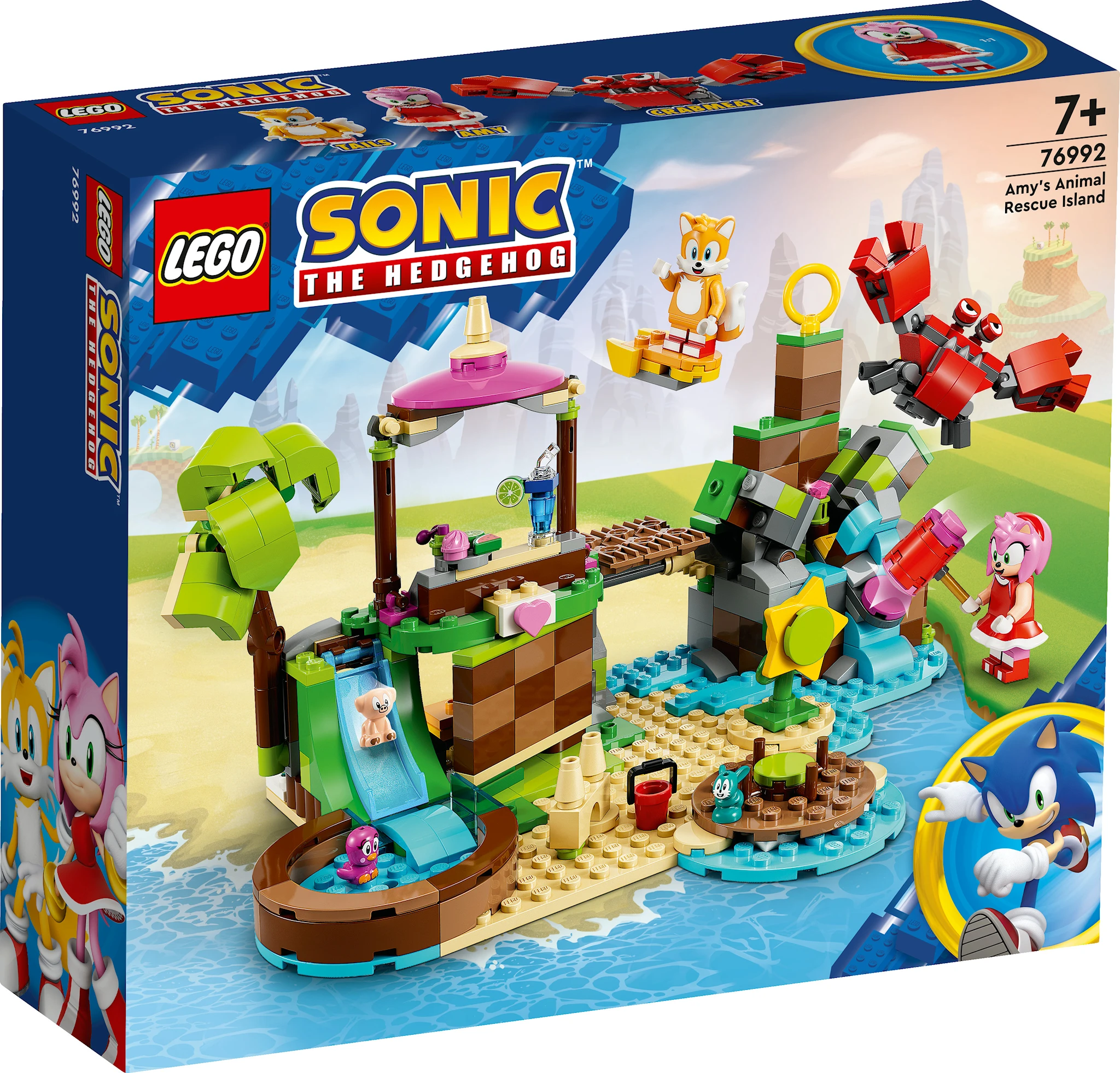 Produktbilde for Dyreredningsøya til Amy LEGO®  Sonic the Hedgehog™ (76992)