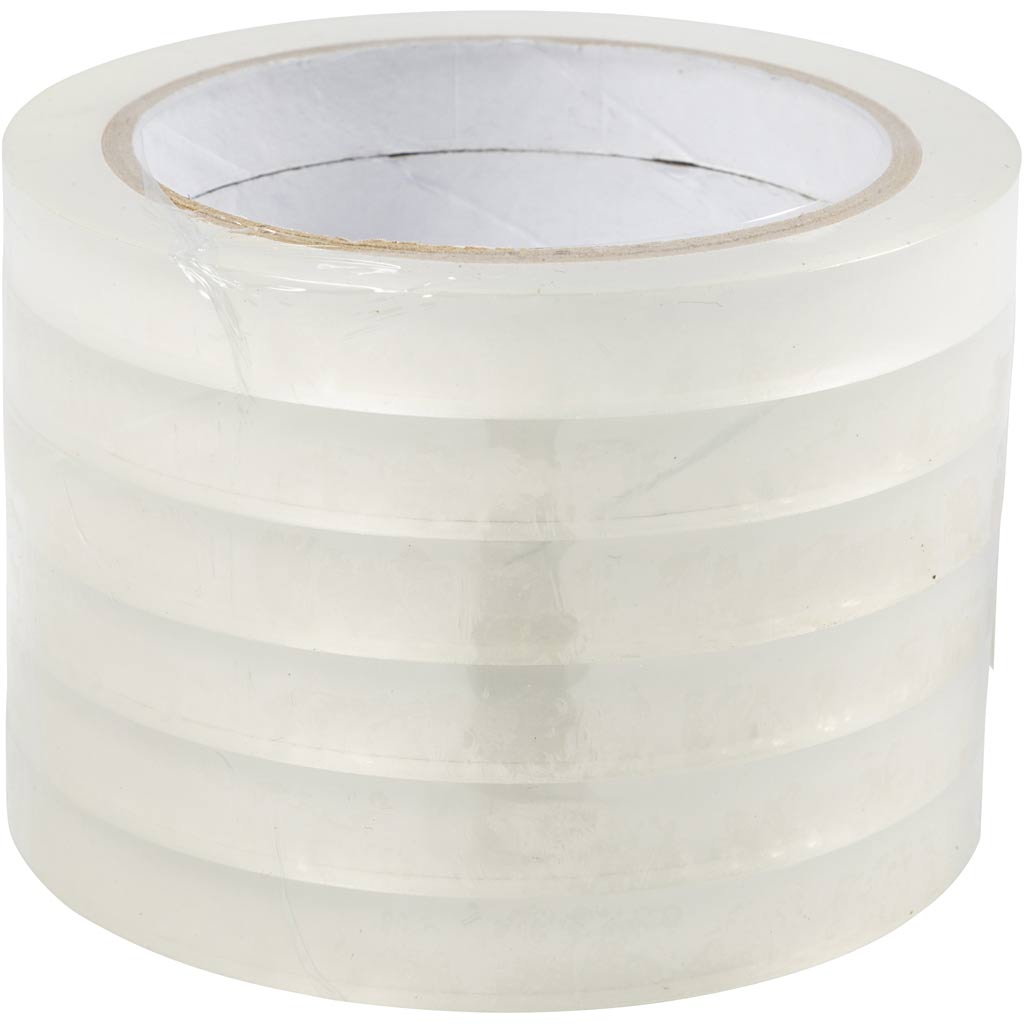 Tejp Bredd 12 mm 68 m 6-pack