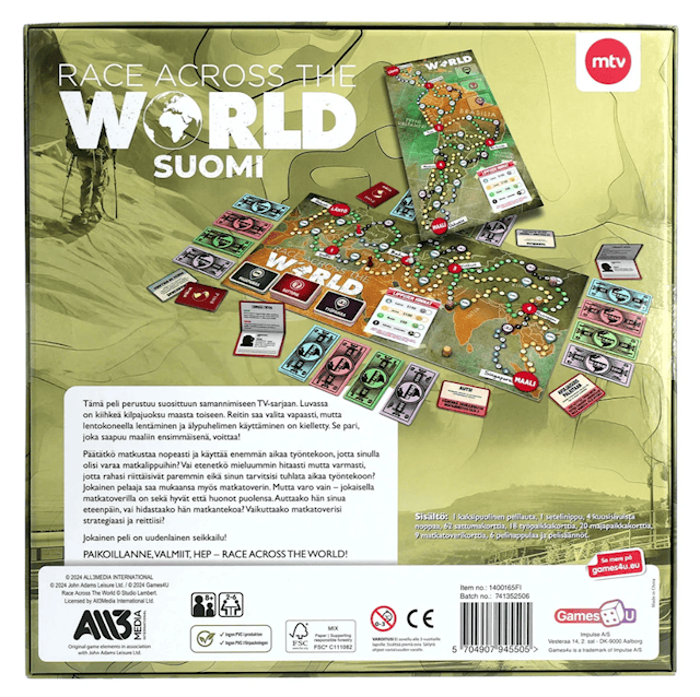 Produktbild 2 för Race Across the World (FI)