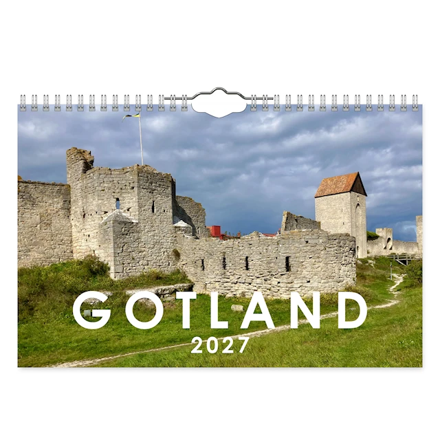 Väggkalender Gotland 2027 Gullers