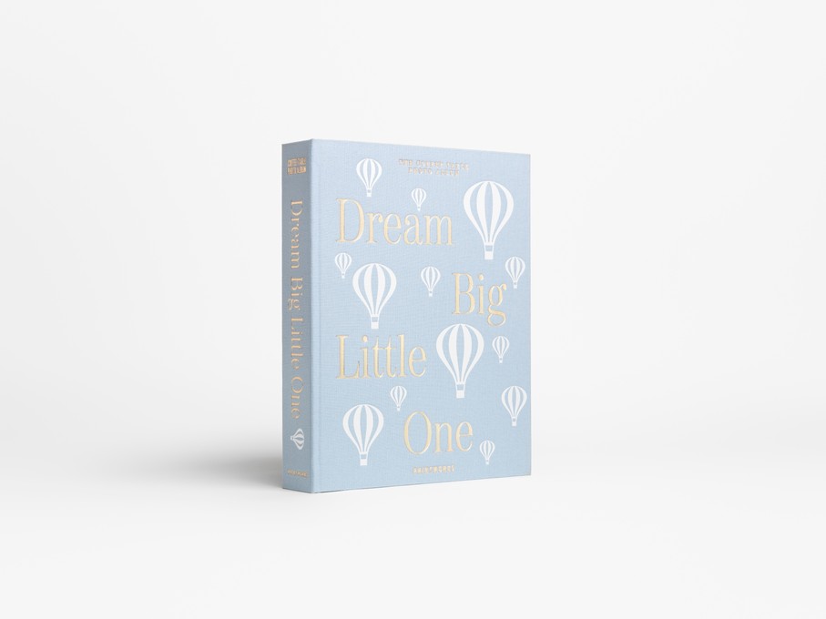 Baby Album Dream Big Little One Light Blue Printworks