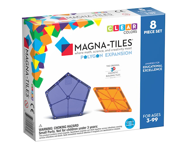 Tuotekuva 5 - Magna-Tiles Polygons 8 Osaa Laajennussarja