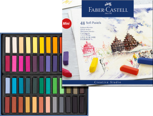 Kritor Softpastellkritor 48 F&auml;rger Faber-Castell