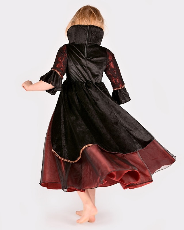 Tuotekuva 2 - Vampire Queen -mekko 122-128 (6-8 vuotta)
