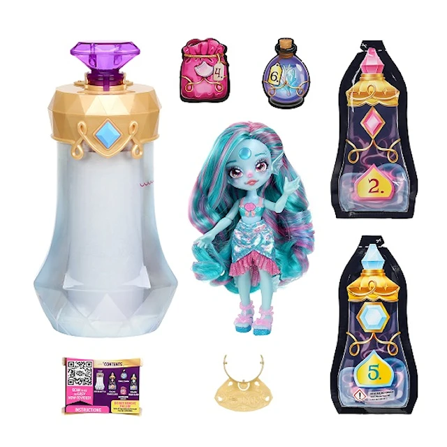 Magic Mixies Pixlings Nukke Mermaid Marena Aqua