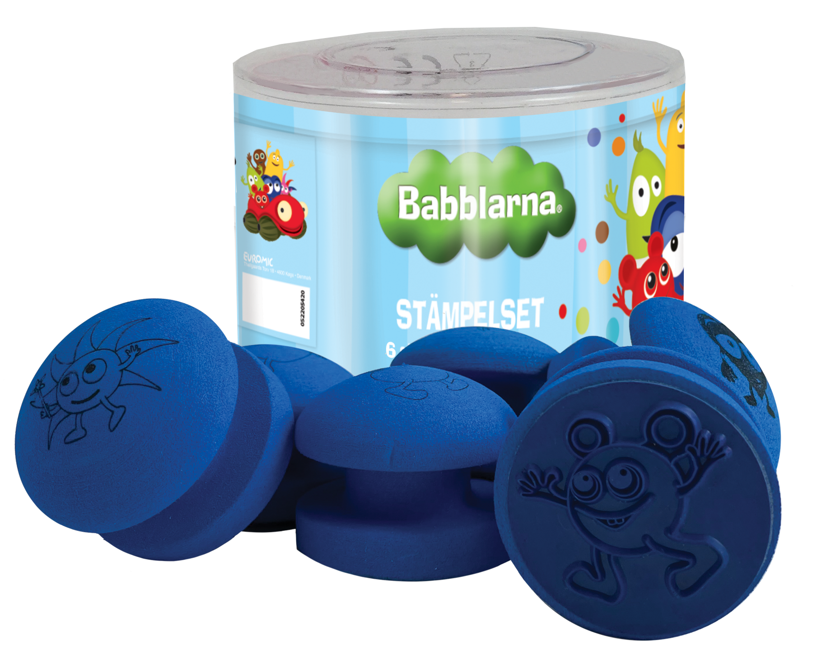 Babblarna Stämplar 6-pack
