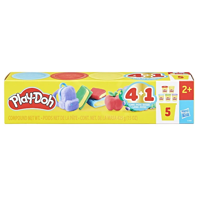 Leklera 5 Pack 425g Play-Doh