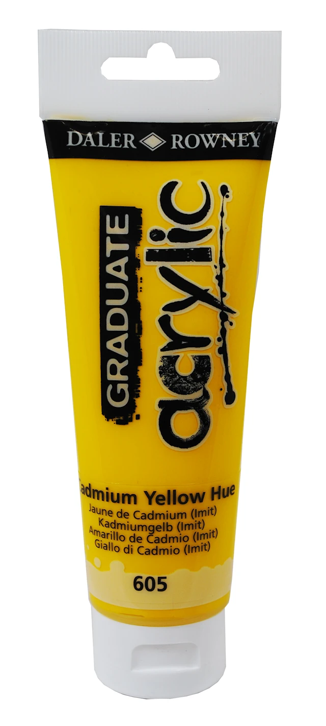 Acrylic 120 ml Kadmium Gul Graduate