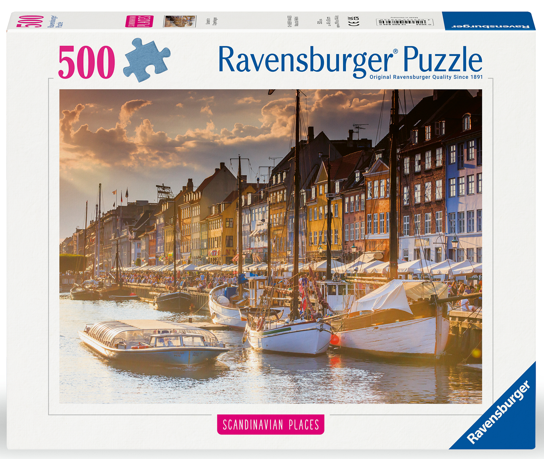 Sunset In Copenhagen Pussel 500 bitar, Ravensburger