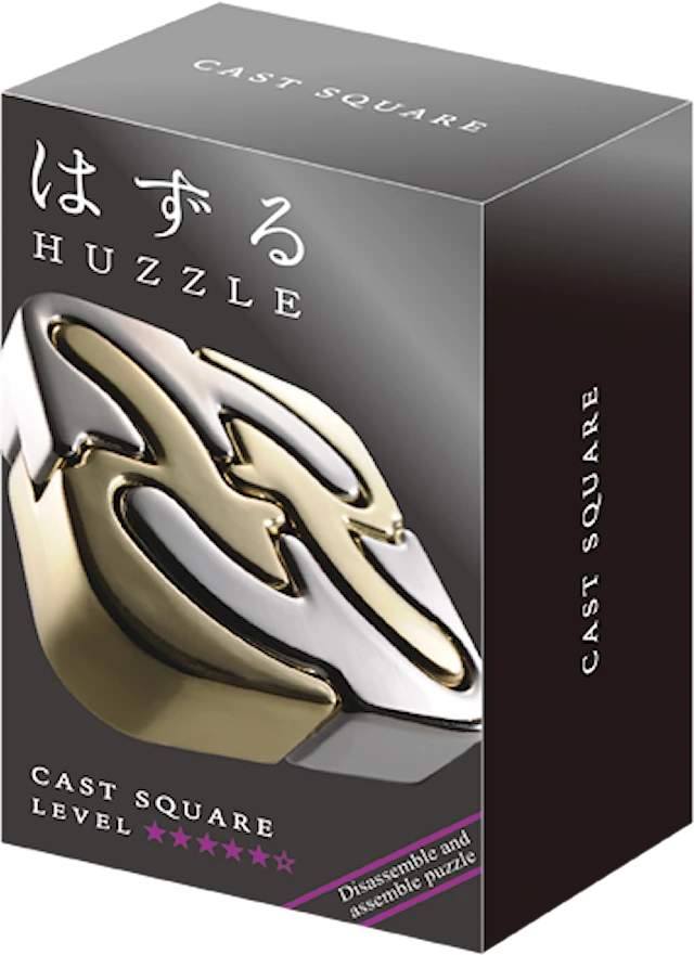 Huzzle Cast Hjärngympa nivå 5: Square