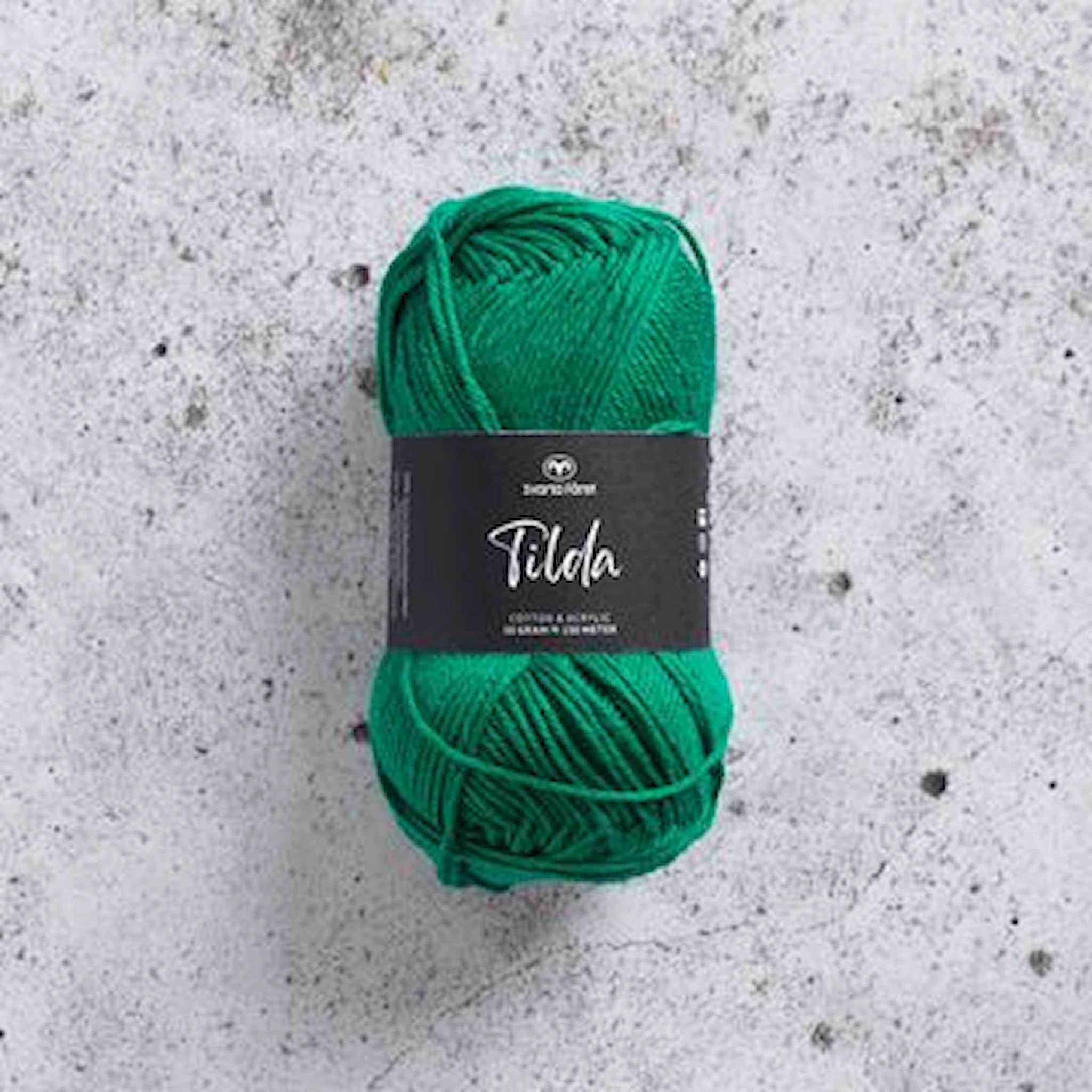 Tuotekuva ille Tilda Lanka Puuvillasekoite 50g  Svarta Fåret