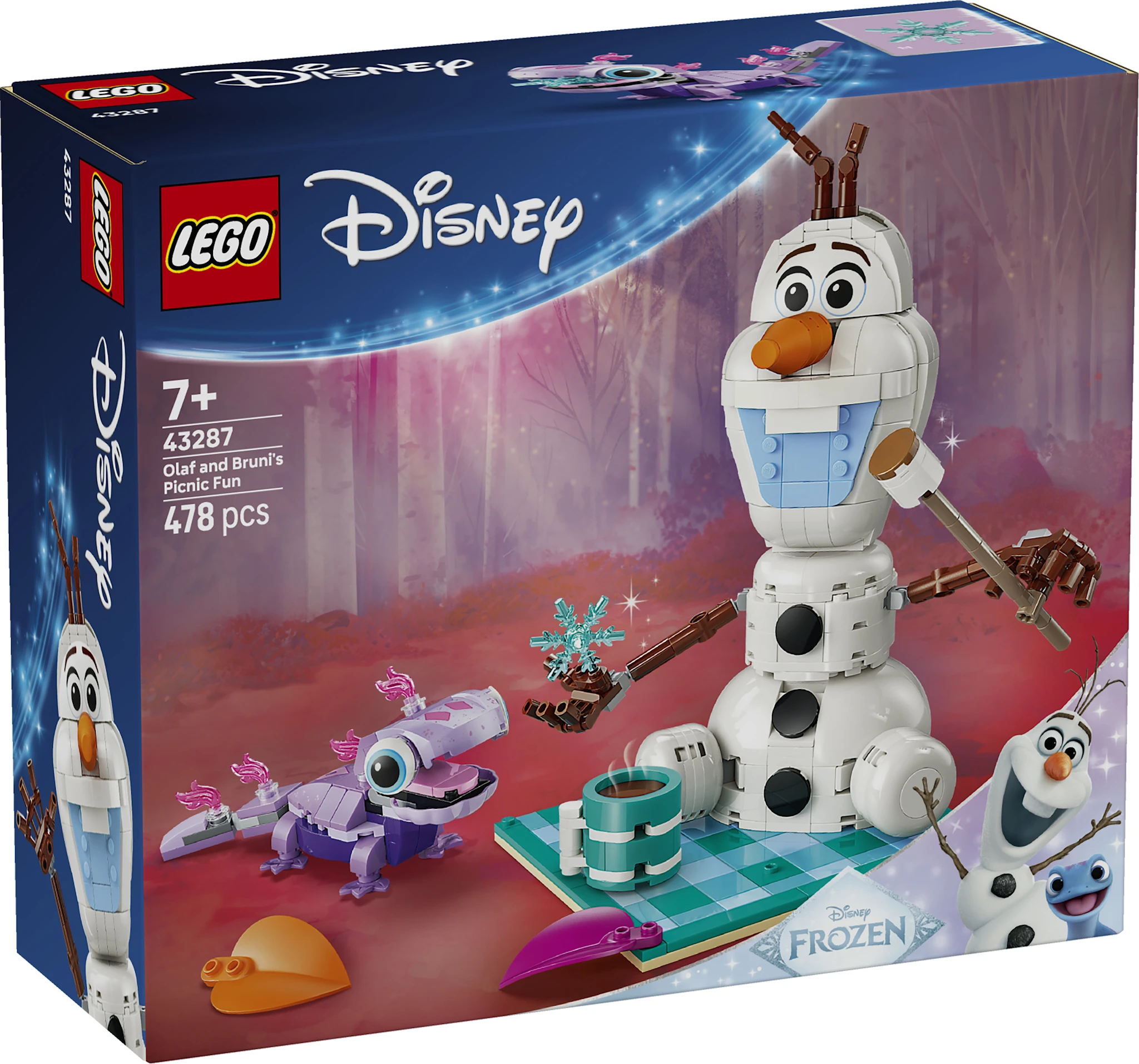 Produktbilde for Olaf og Brunis piknikmoro LEGO® Disney™ (43287)