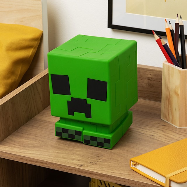 Tuotekuva 2 - Creeper SquishyGlo Silikonivalo Ladattava, Paladone
