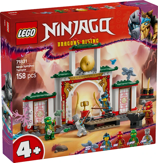 Ninjojen Spinjitzu-temppeli LEGO® Ninjago (71831)