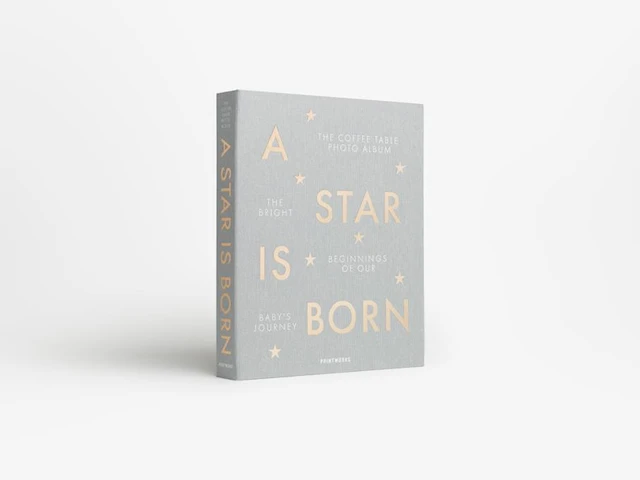 Baby Album A Star Is Born Grey Printworks
