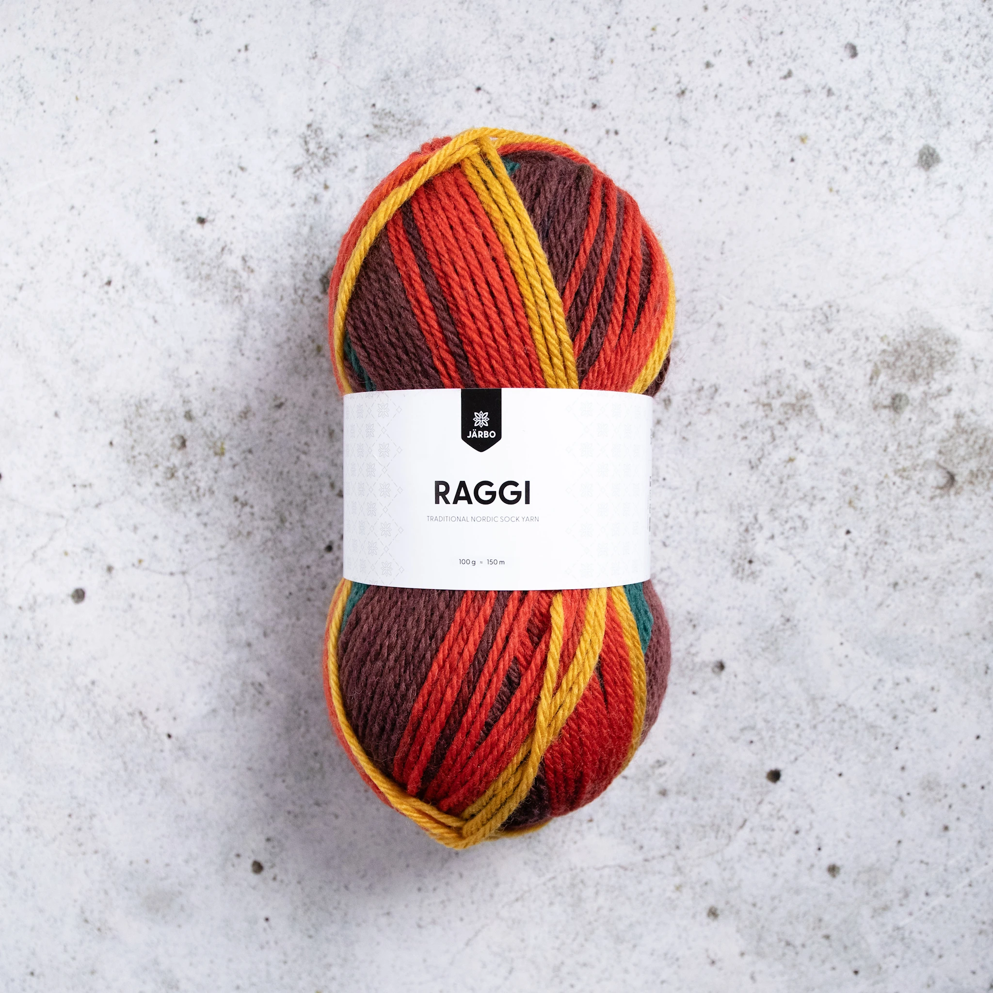 Produktbild för Raggi Garn Ullmix 100 g Järbo