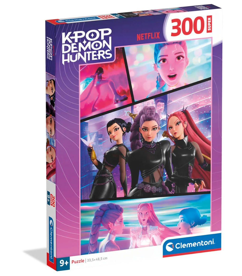 K-Pop Demon Hunters Pussel 300 Bitar Clementoni