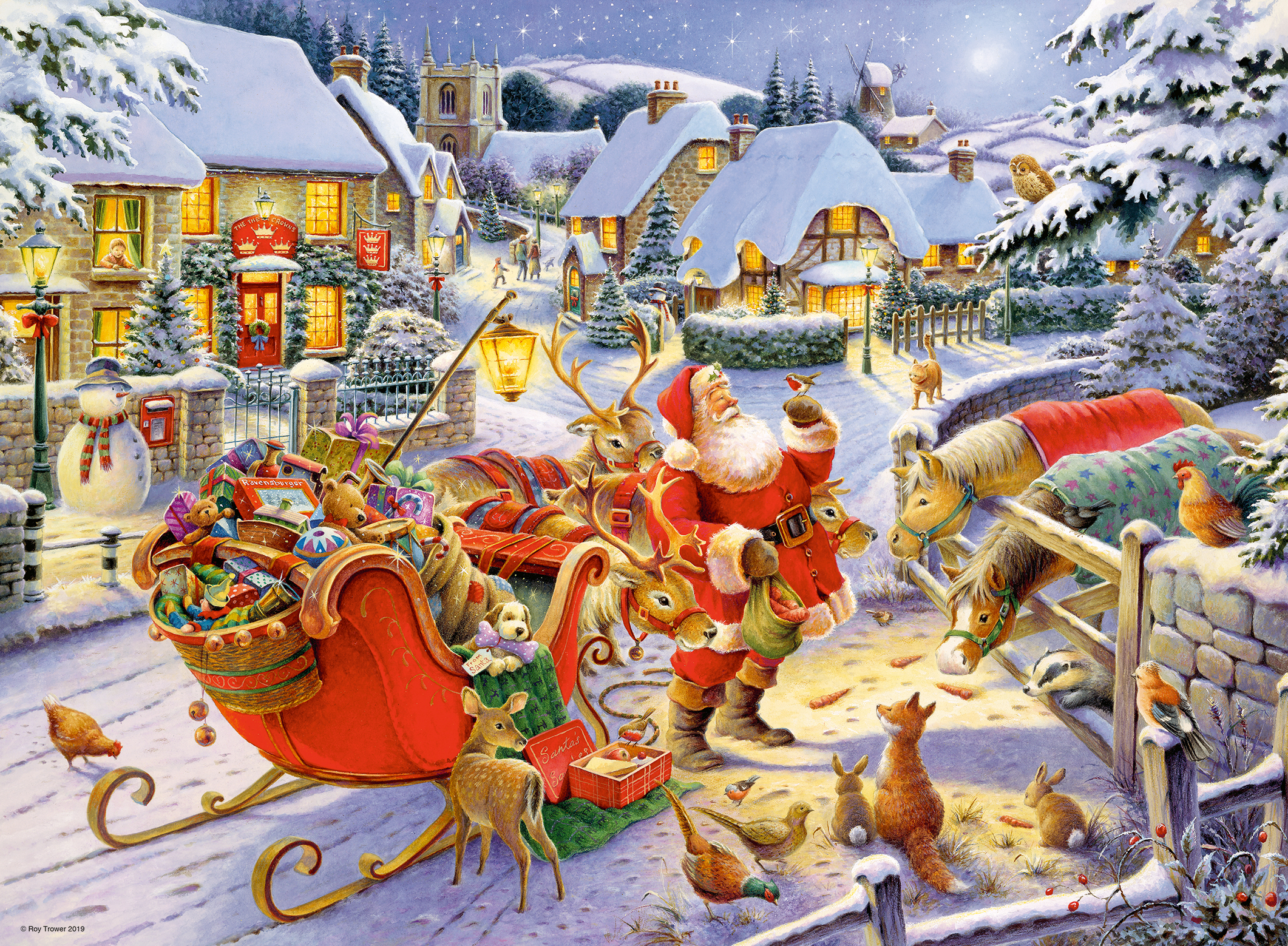 Pussel Christmas Collection No1 2x500 bitar, Ravensburger